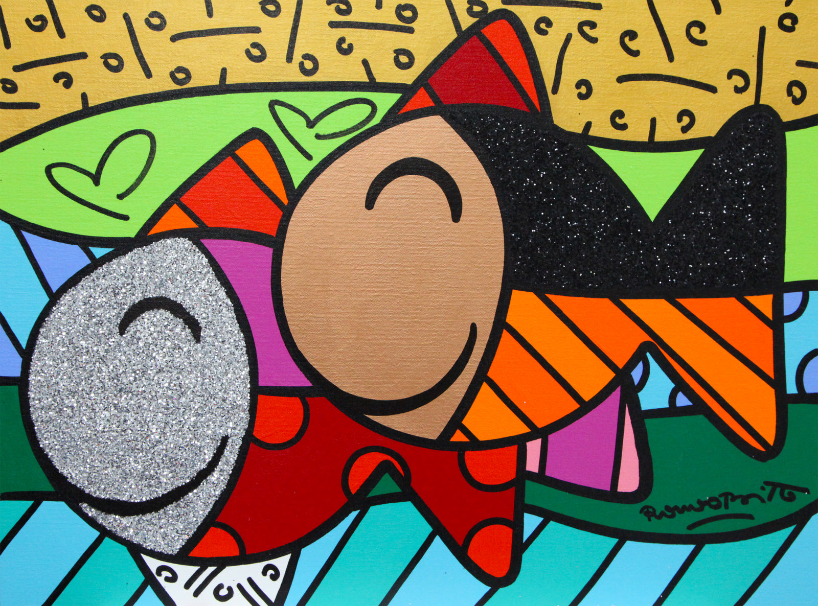 TWO -  Original Painting