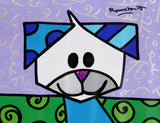 BLUE PUPPY - Original Painting *SOLD*