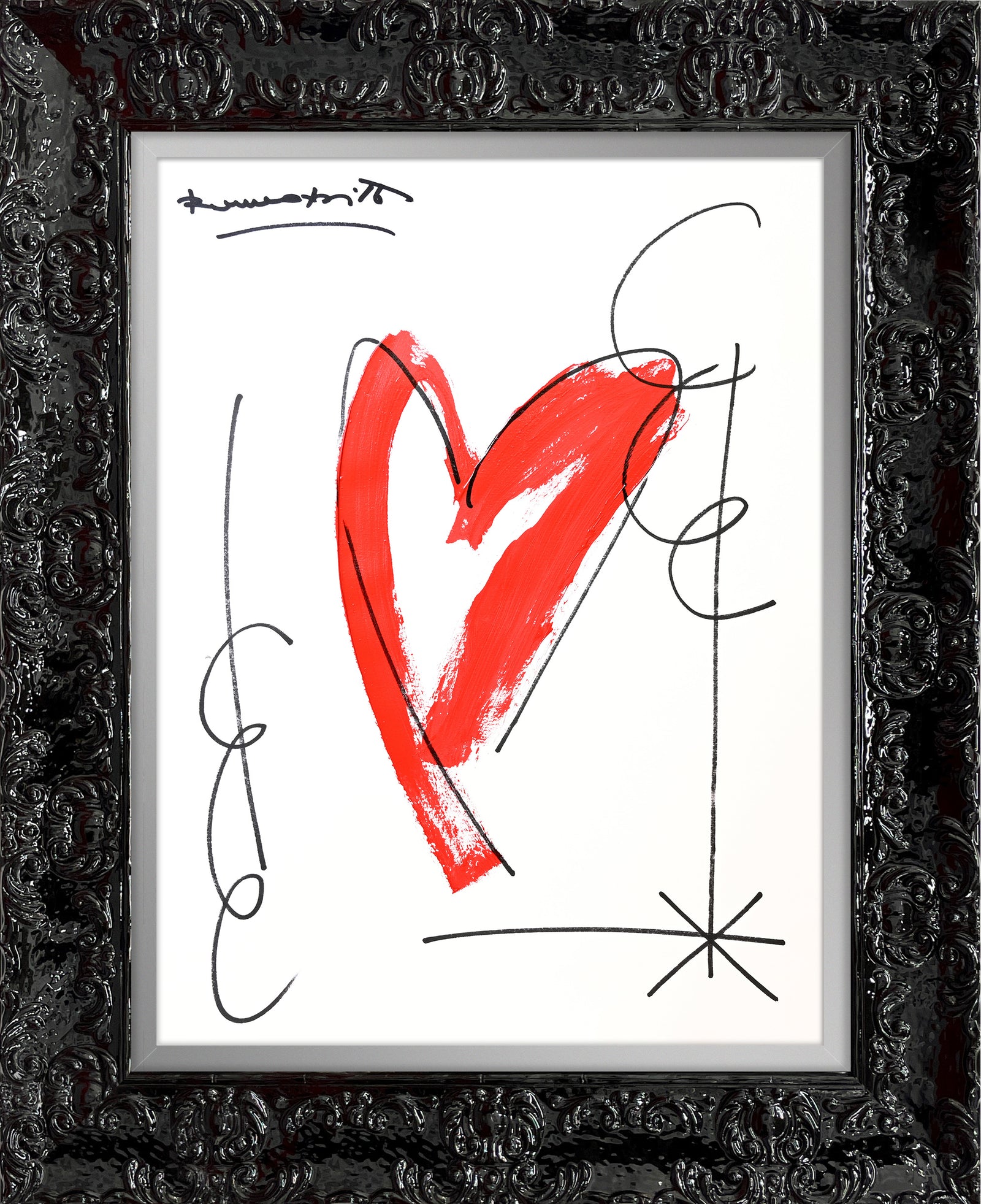 thomas heartbeat collection original drawing  artistic colorful design collectible