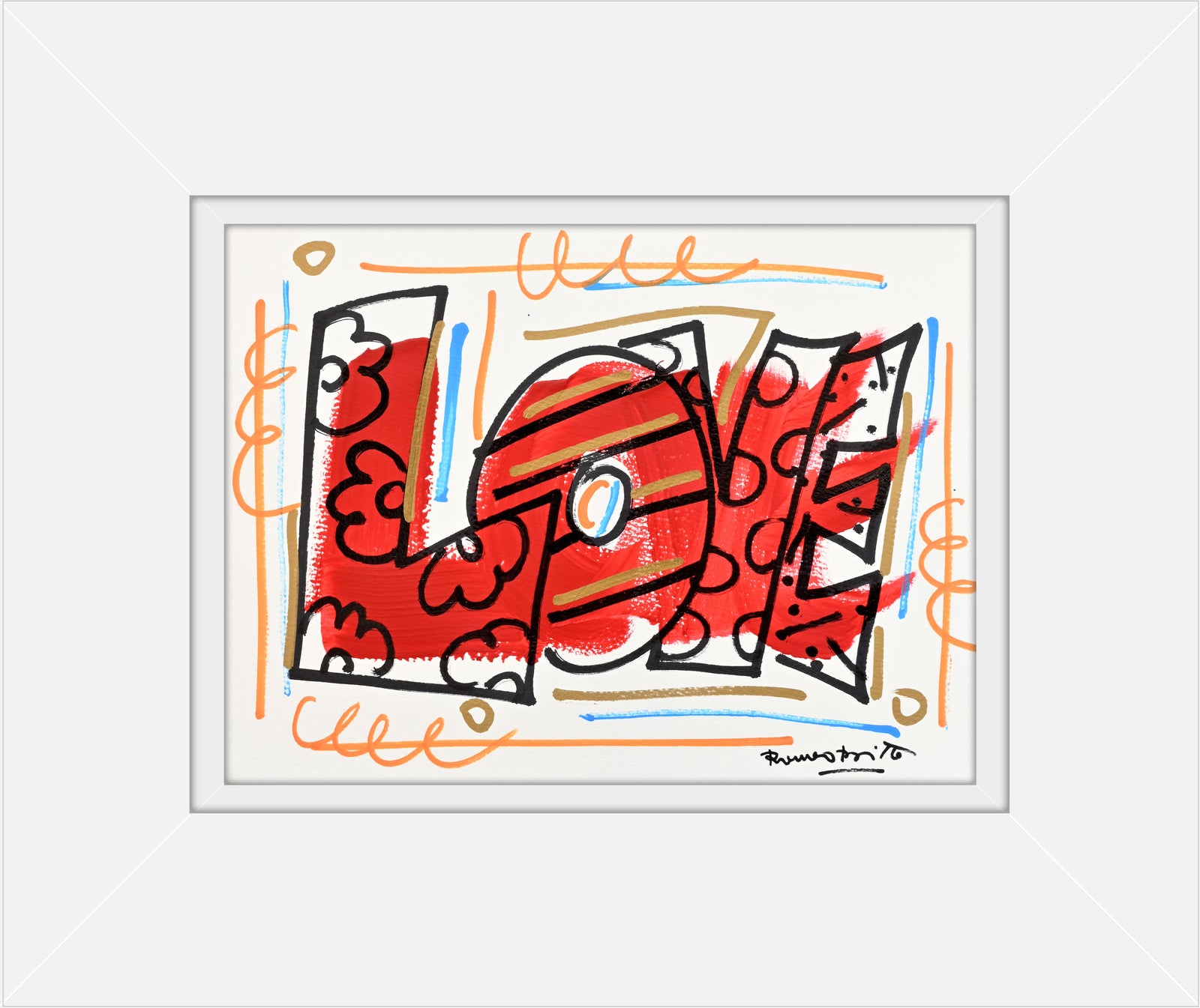 love original drawing  colorful decorative collectible gift idea