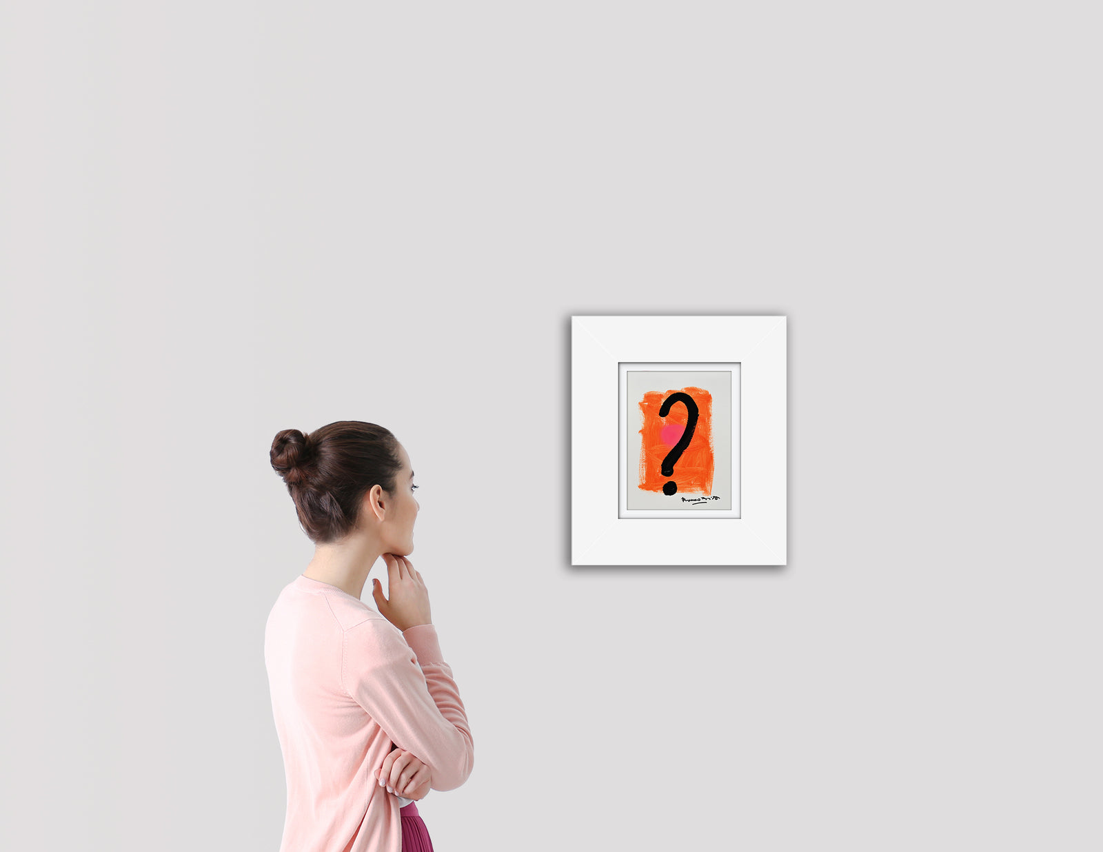 two color collection original drawing  artistic colorful design collectible