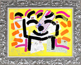 UNTITLED -  Original Vintage Collage Painting
