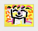 UNTITLED -  Original Vintage Collage Painting