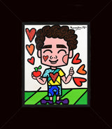 LOVE APPLE -  Original Painting