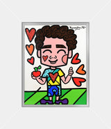 LOVE APPLE -  Original Painting