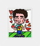 LOVE APPLE -  Original Painting