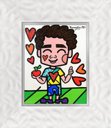 LOVE APPLE -  Original Painting