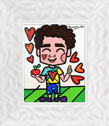 LOVE APPLE -  Original Painting