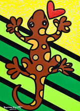 GECKO -  Original Painting