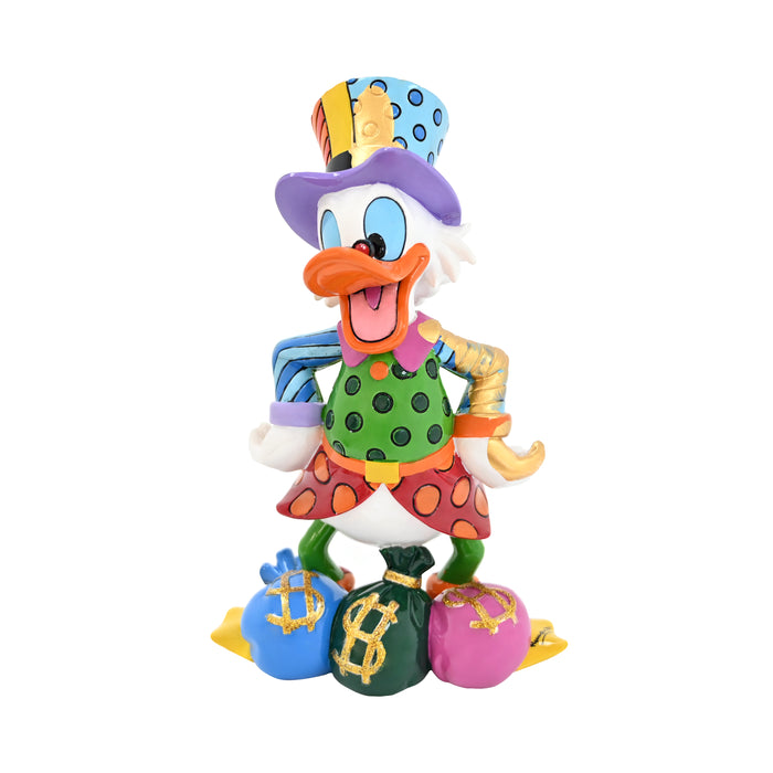 SCROOGE MCDUCK - Disney by Britto Figurine - TOUCH OF GOLD - HAND SIGNED *SOLD*