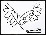 FLYING HEART -  Original Drawing  *SOLD*