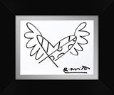 FLYING HEART -  Original Drawing  *SOLD*