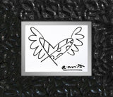 FLYING HEART -  Original Drawing  *SOLD*