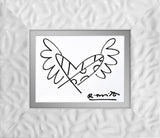 FLYING HEART -  Original Drawing  *SOLD*
