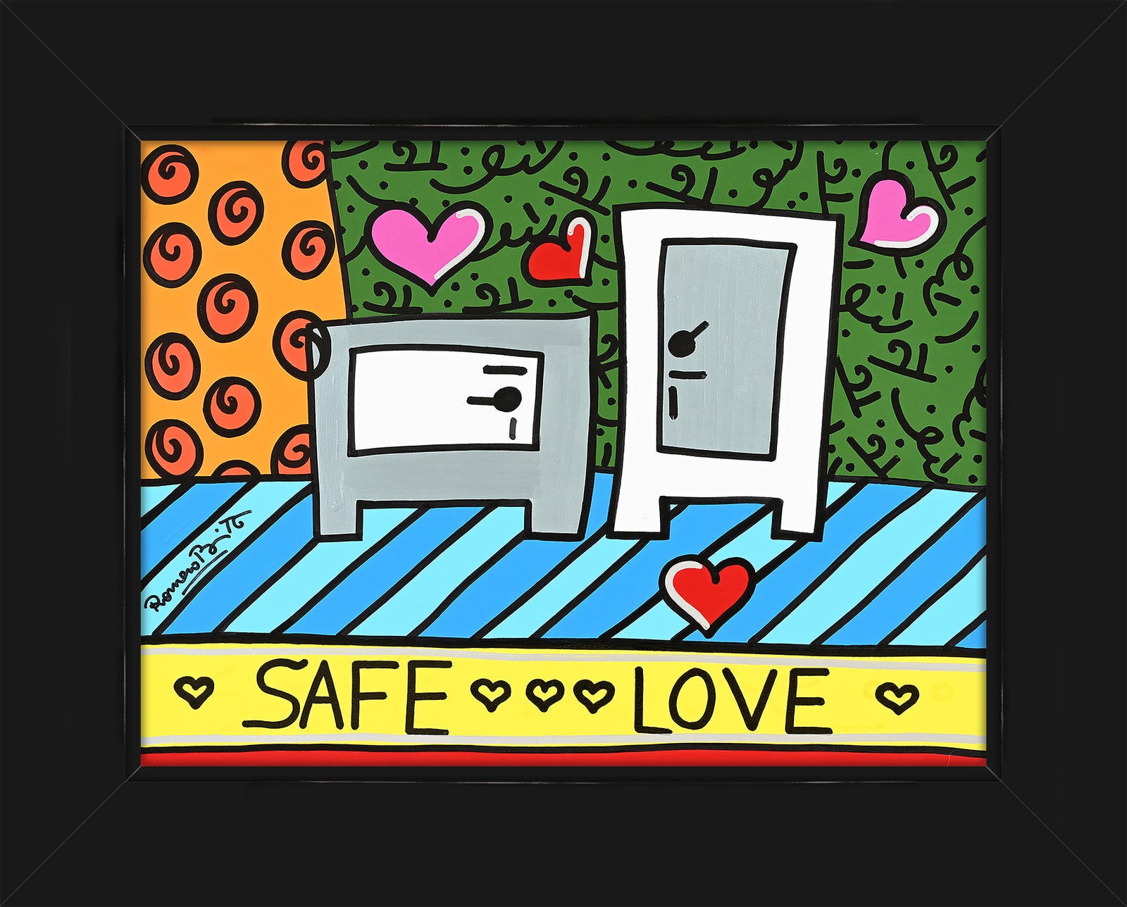 SAFE LOVE -  Original Painting