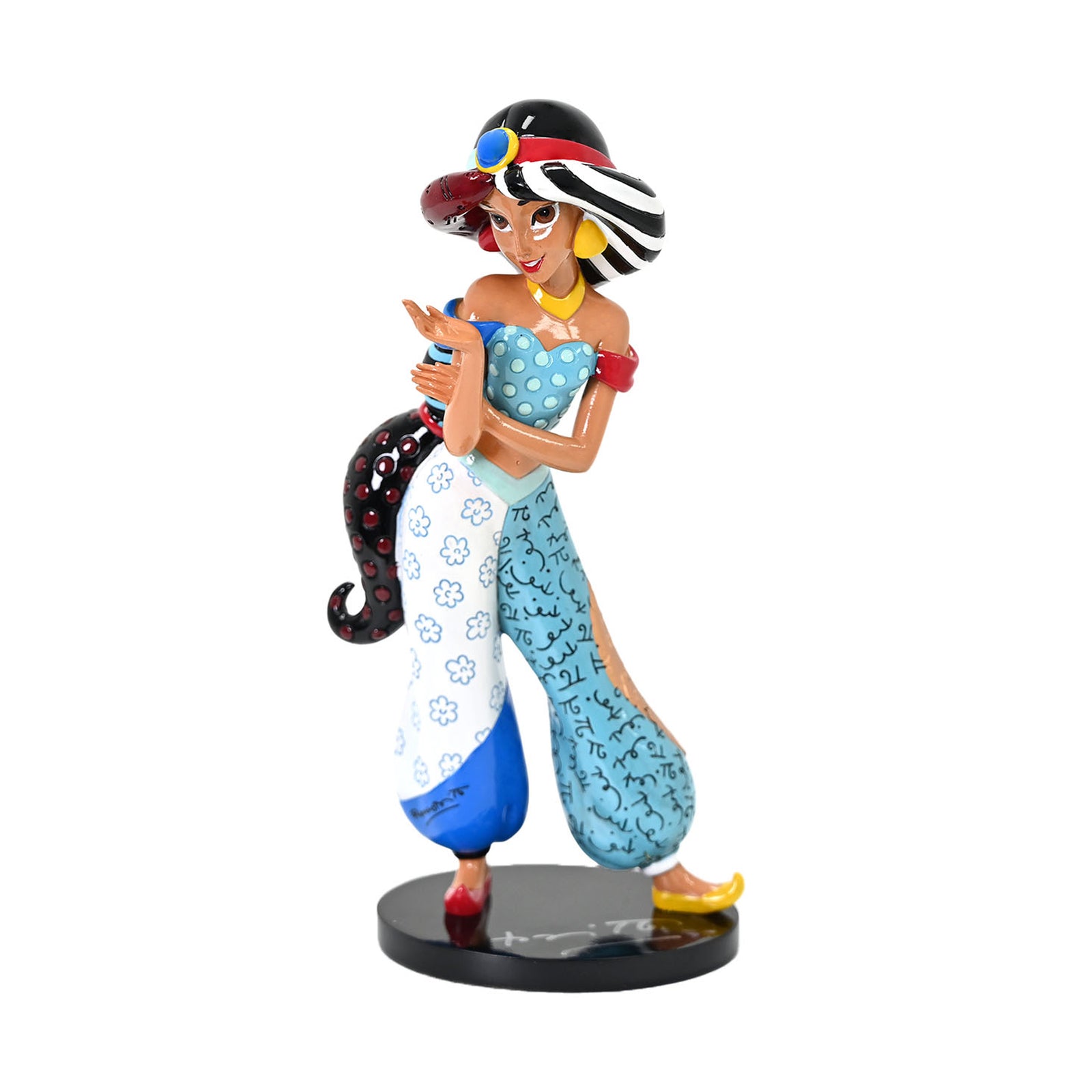 Jasmine - Disney By Britto - Original Touch Of Gold Sculpture