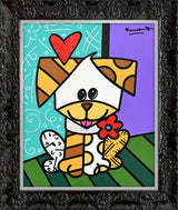 GOLD DOG -  Original Painting