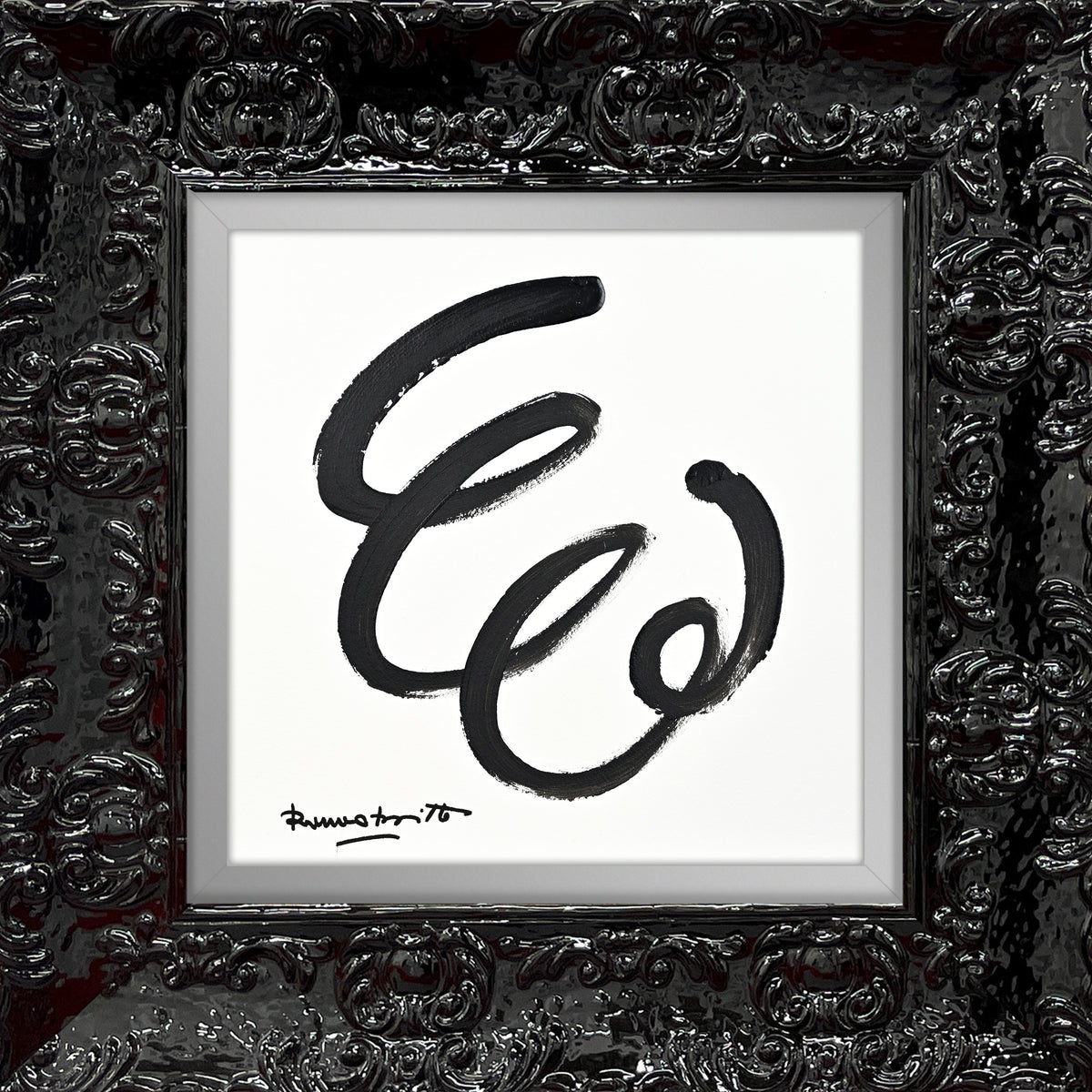 two color collection original drawing  colorful decorative collectible gift idea