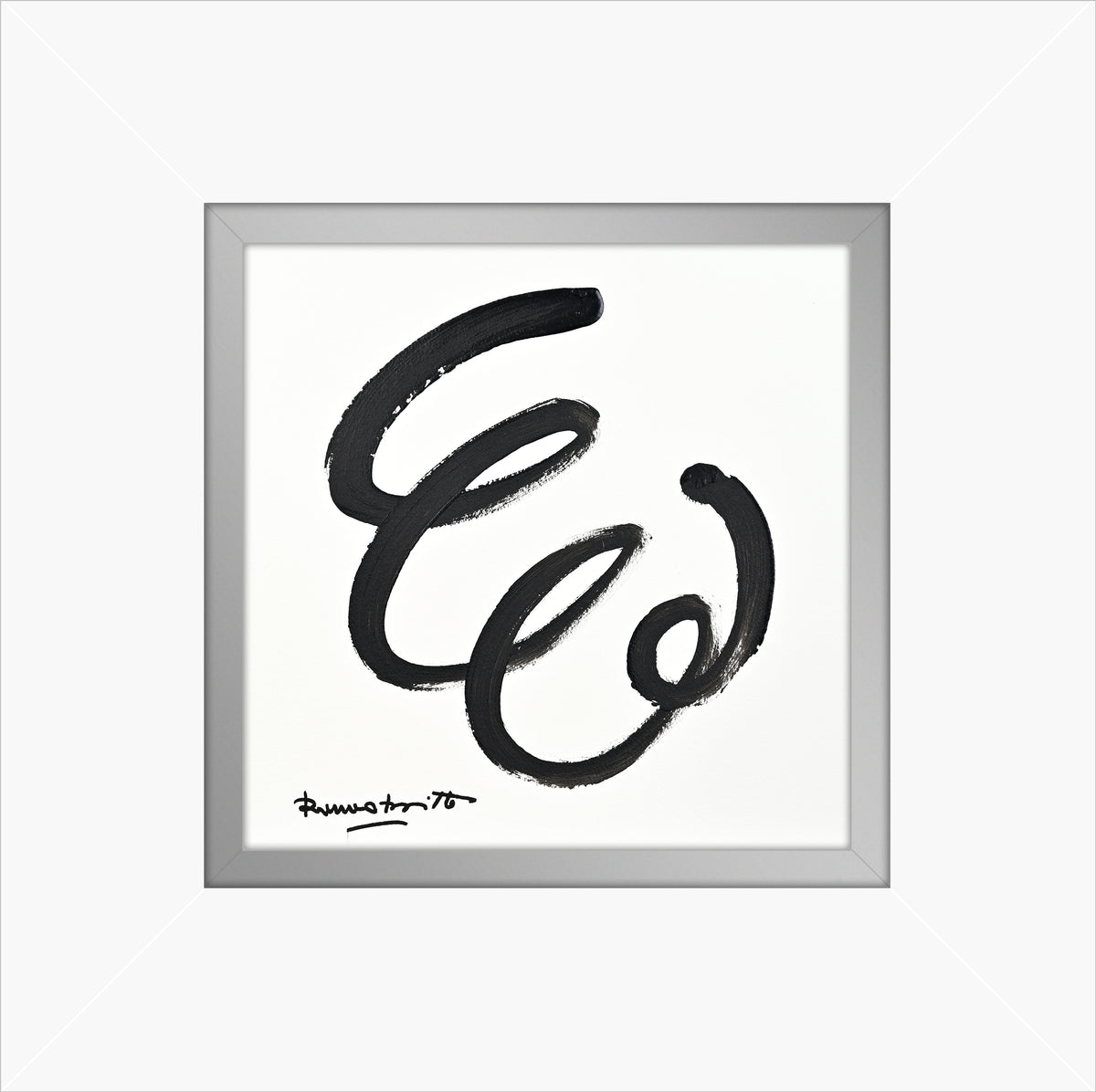 modern pop art two color collection original drawing  vibrant home decor