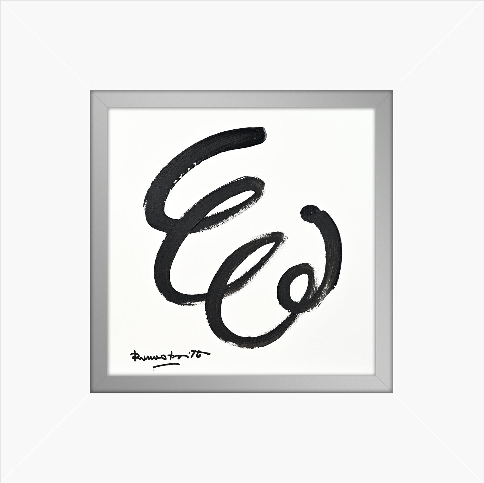 modern pop art two color collection original drawing  vibrant home decor