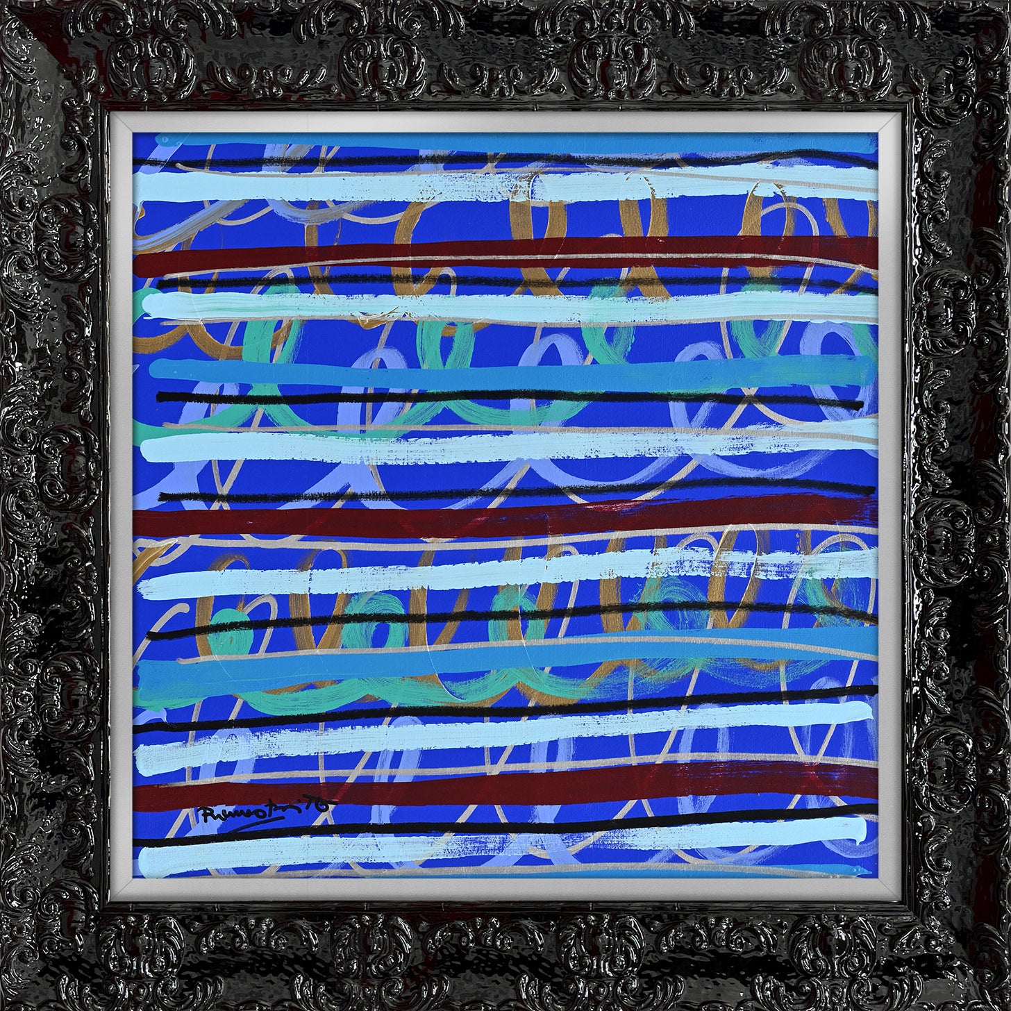 Border Lines - Original Painting