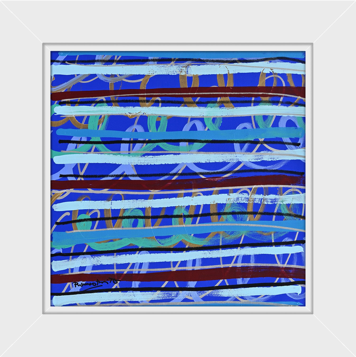 Border Lines - Original Painting