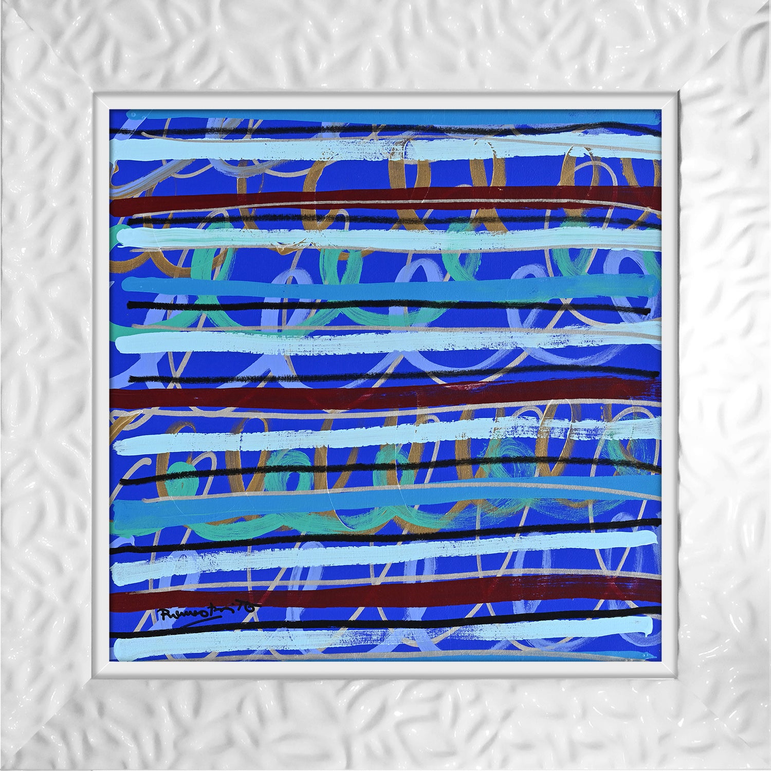 Border Lines - Original Painting