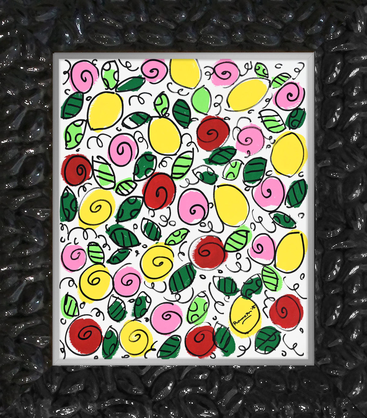 the sicily collection flowers lemons  colorful decorative collectible gift idea