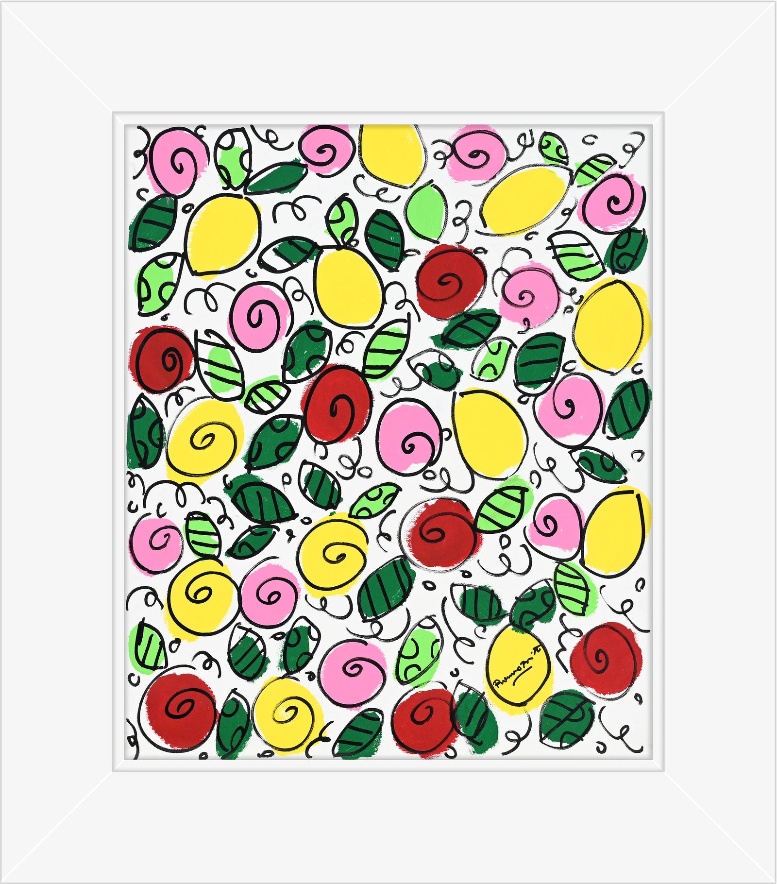 the sicily collection flowers lemons  colorful decorative collectible gift idea