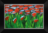 MIDNIGHT GARDEN -  Original Painting