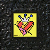 TO DREAM (HEART WITH CROWN) -  Original Painting *SOLD*