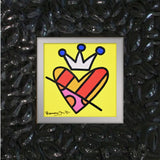 TO DREAM (HEART WITH CROWN) -  Original Painting *SOLD*