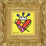 TO DREAM (HEART WITH CROWN) -  Original Painting *SOLD*