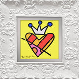 TO DREAM (HEART WITH CROWN) -  Original Painting *SOLD*