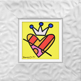 TO DREAM (HEART WITH CROWN) -  Original Painting *SOLD*