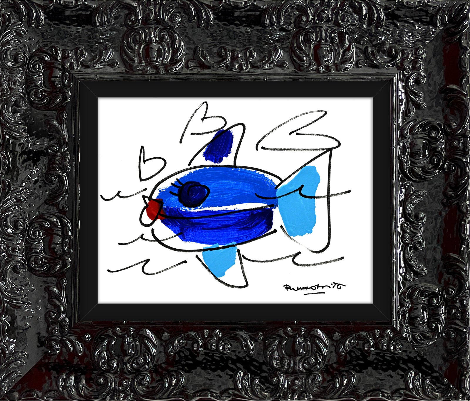 the sicily collection fish original  colorful decorative collectible gift idea