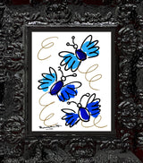 THE SICILY COLLECTION (BUTTERFLY) - Original Drawing *SOLD*