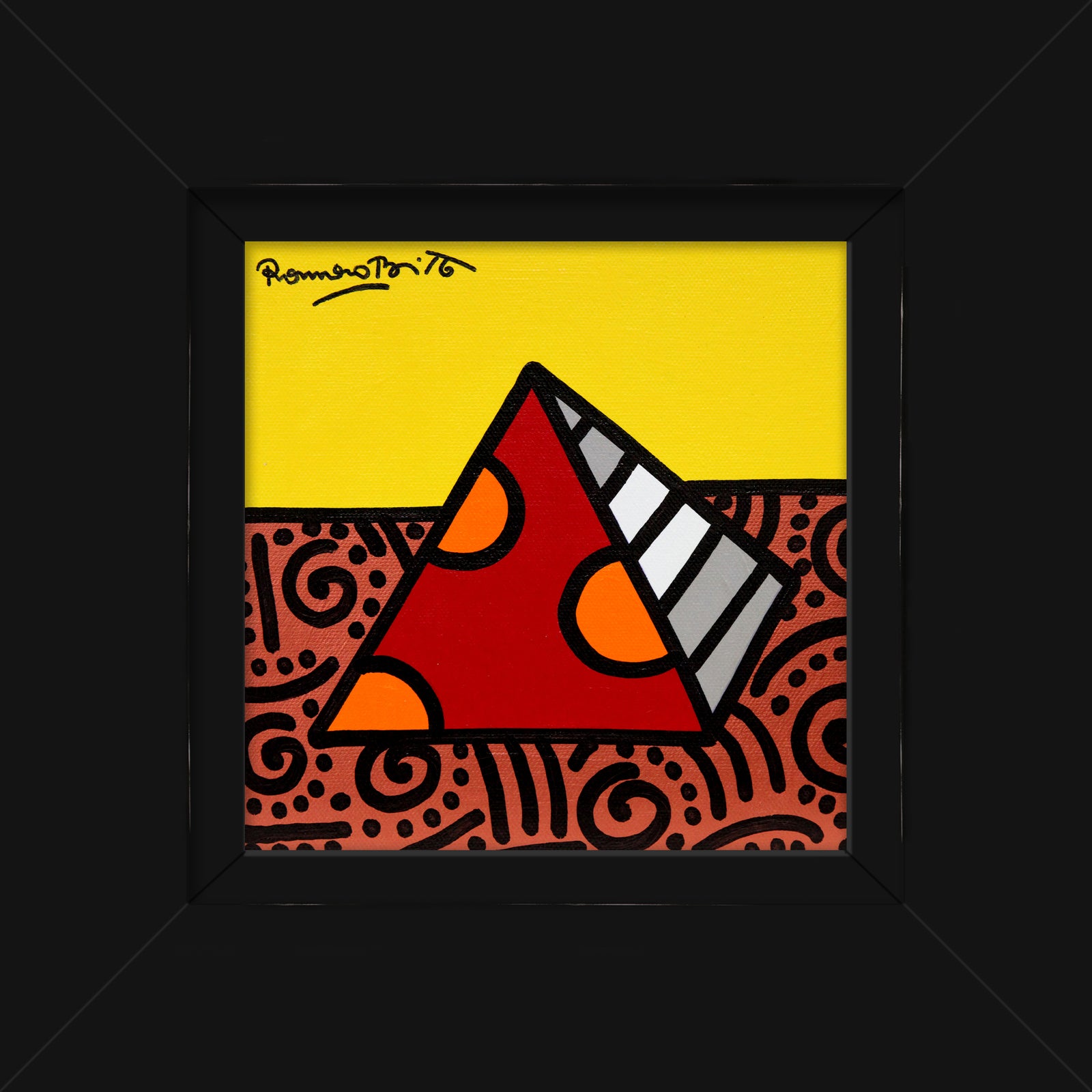 TO DREAM (PYRAMID) -  Original Painting