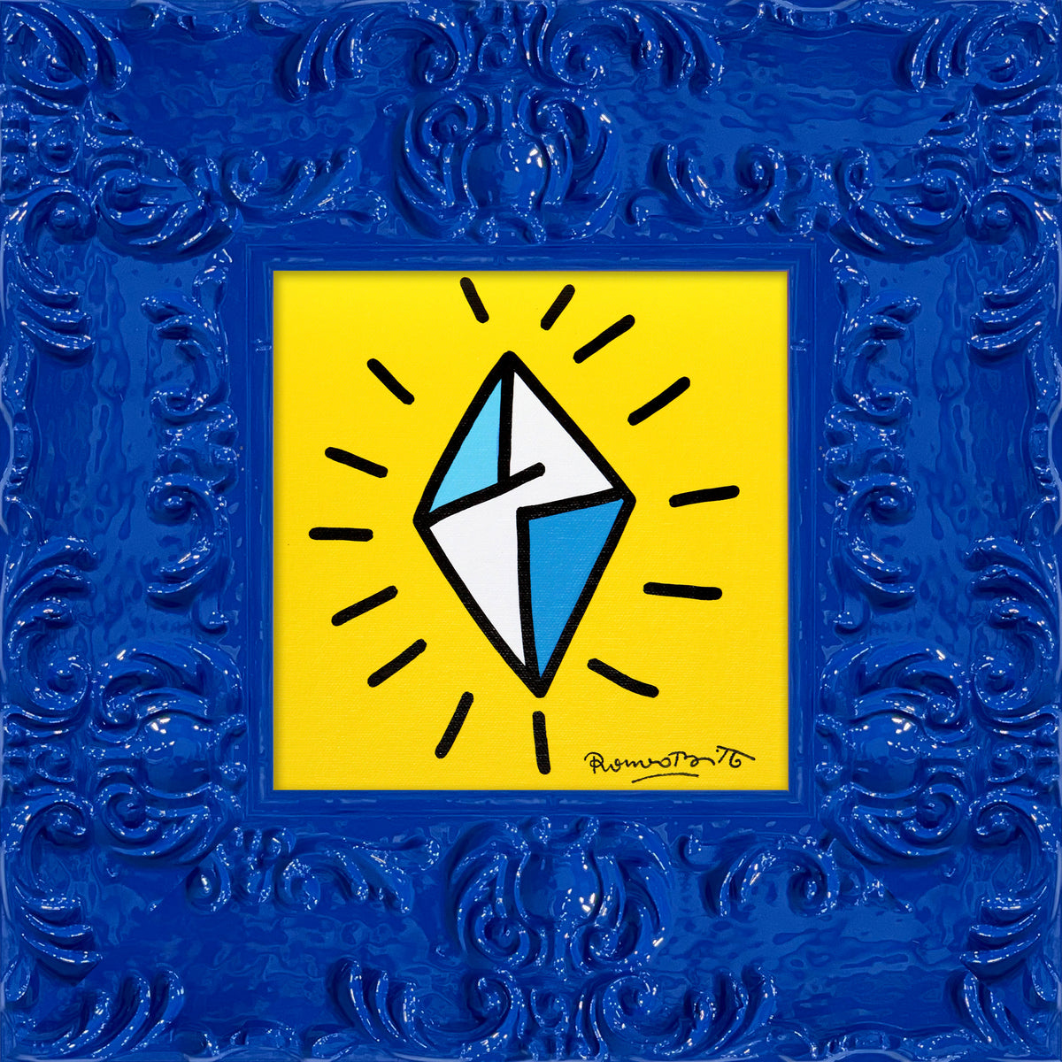 to dream diamond original painting  colorful decorative collectible gift idea