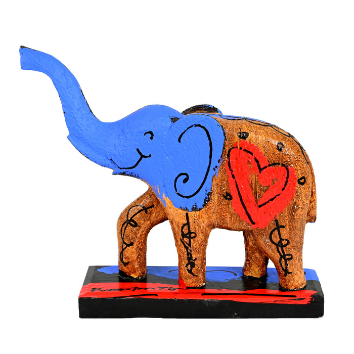 HOME COLLECTION (Elephant) - Hand Painted Original Sculpture