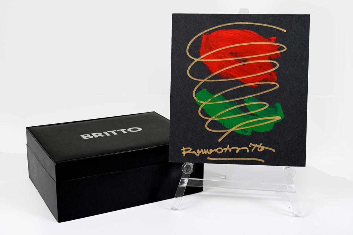 Romero Britto thomas collection gift box set  colorful pop art design