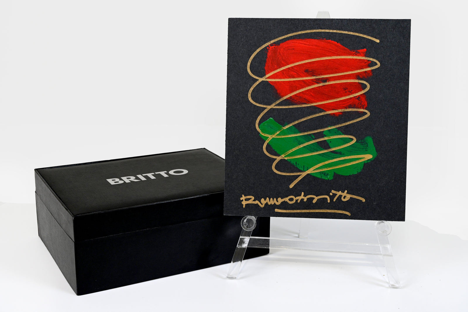 Romero Britto thomas collection gift box set  colorful pop art design