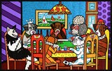 WHO LET THE DOGS OUT! -  Original Painting. *SOLD*