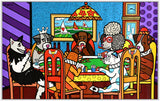 WHO LET THE DOGS OUT! -  Original Painting. *SOLD*