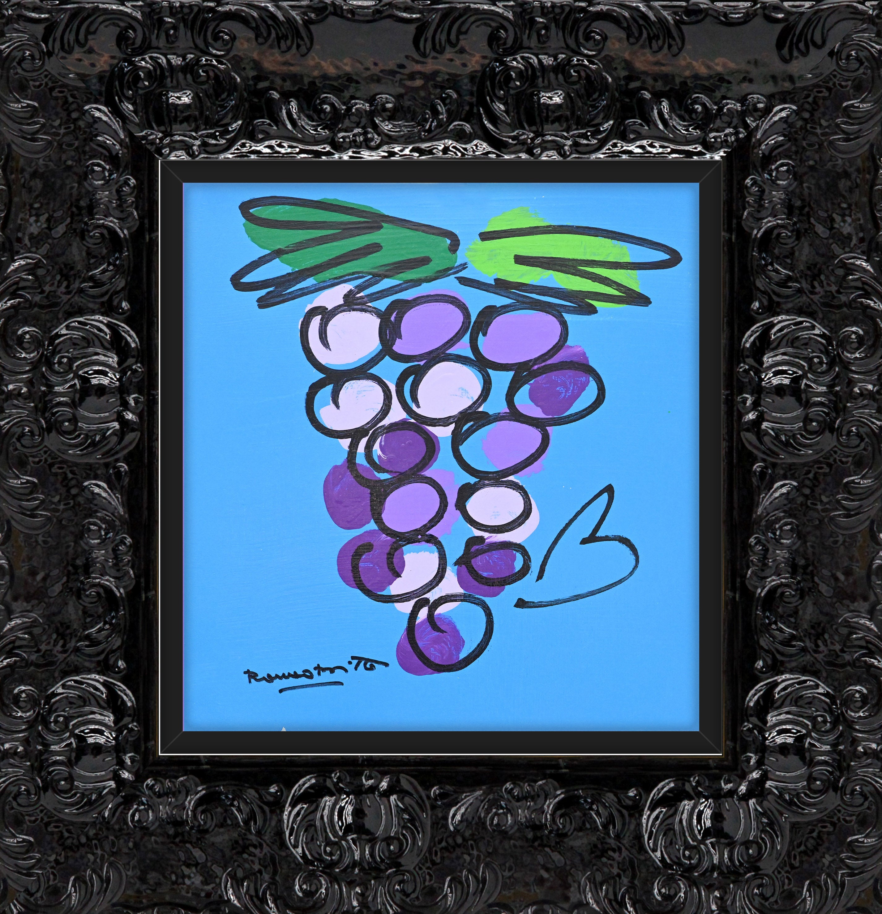 GRAPES - Original Drawing - Shop Britto