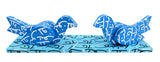 UNTITLED - Bird Set - Hand Painted Original Sculpture