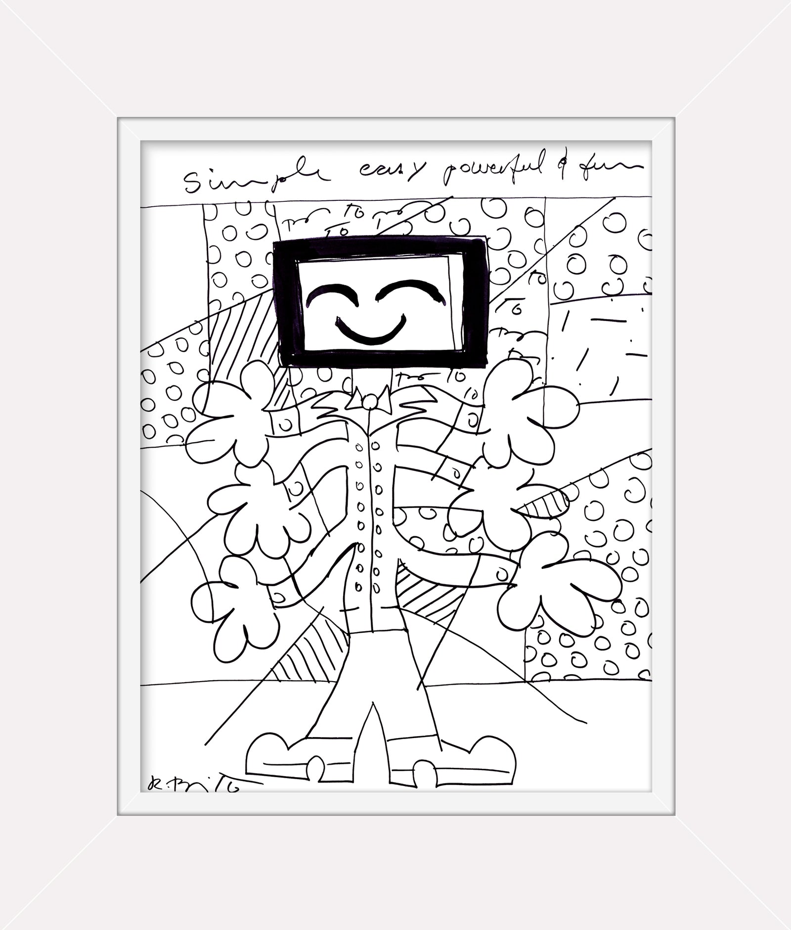modern pop art simple easy powerful fun original  vibrant home decor
