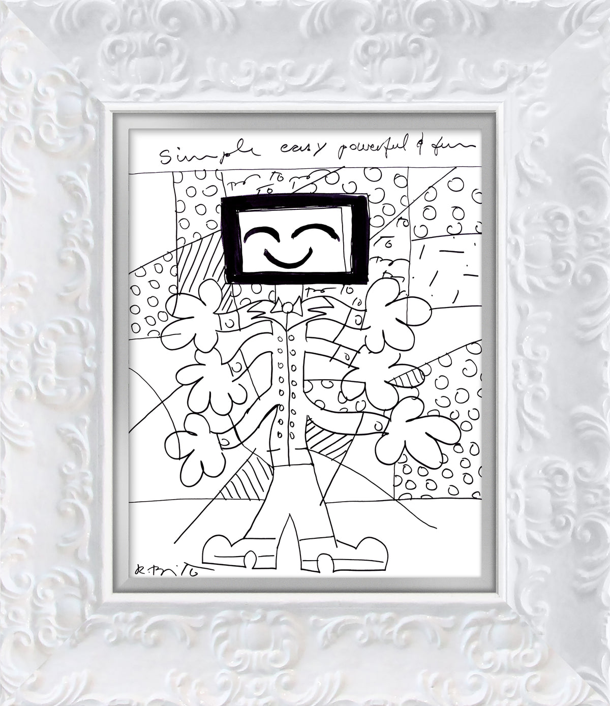 simple easy powerful fun original  artistic colorful design collectible