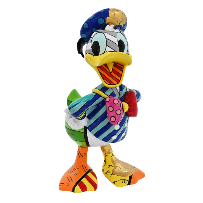 DONALD DUCK - Disney by Britto Figurine - TOUCH OF GOLD - HAND SIGNED