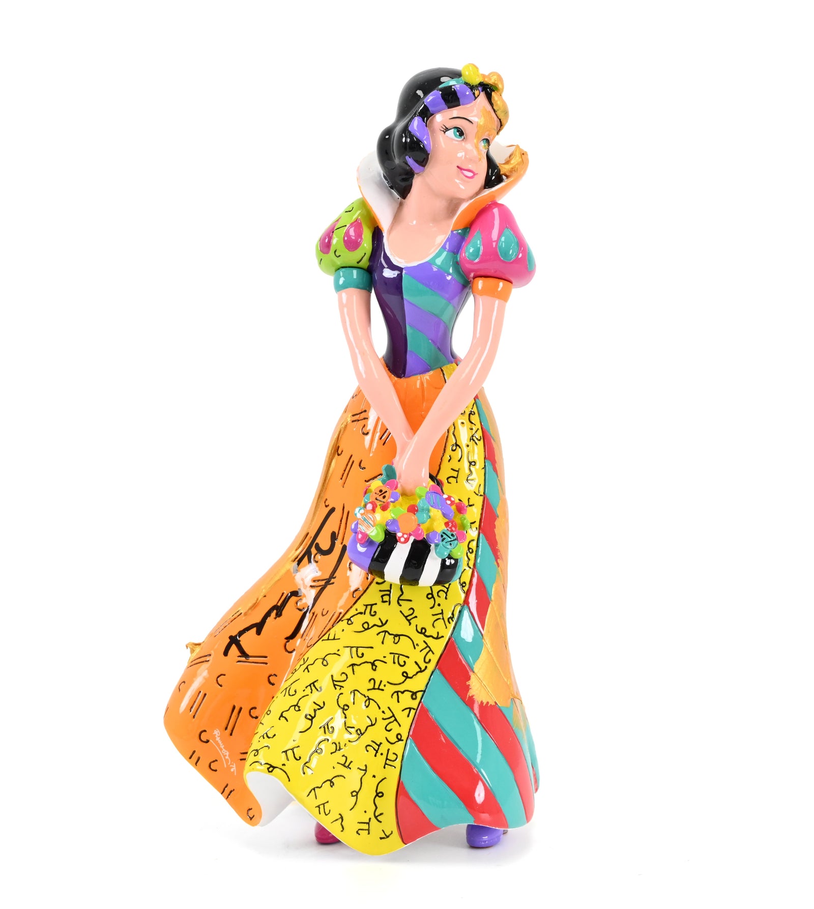 Snow White - Disney By Britto - Original Touch Of Gold Sculpture